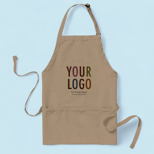 Anpassningsbar Business Apron Company Logotyp Empl Förkläde
