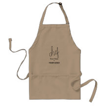 Anpassningsbar Business Apron Inline Logotyp Emplo