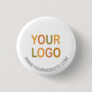 Anpassningsbar Business Branding LOGOTYP-knapp Knapp