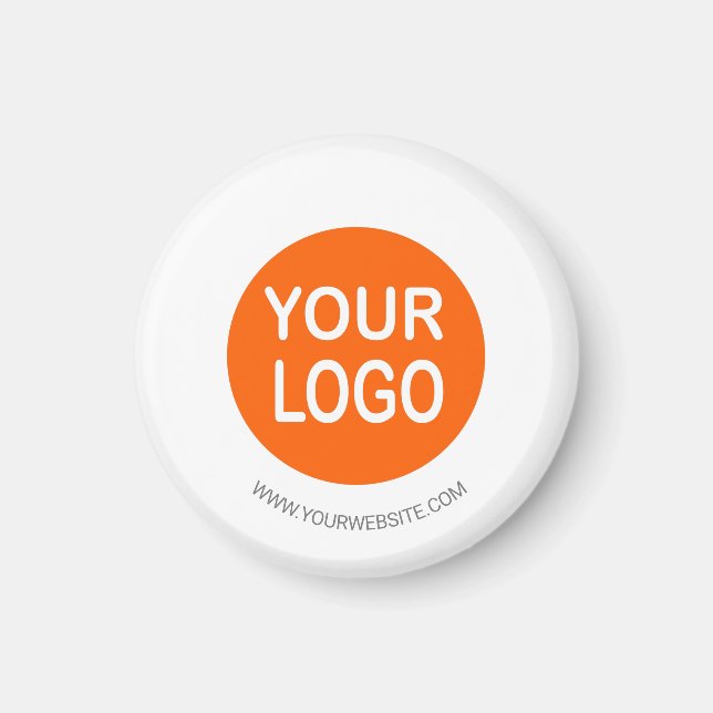 Anpassningsbar Business Branding Logotyp Template Magnet (Framsidan)