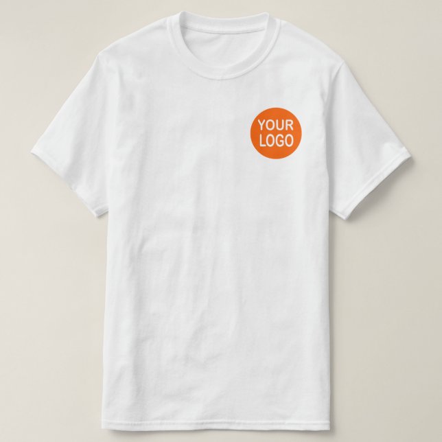 Anpassningsbar Business Branding Logotyp Template  T Shirt (Design framsida)