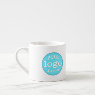 Anpassningsbar Business Company Barista Cafe Logot Espressomugg