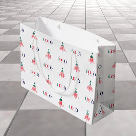 Anpassningsbar Business Company Logotyp & Julgran