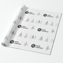 Anpassningsbar Business Company Logotyp julklapp Presentpapper