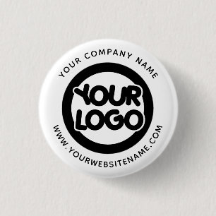 Anpassningsbar Business Company Logotyp Knapp