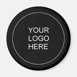 Anpassningsbar Business Company Logotyp Lägg till Magnet