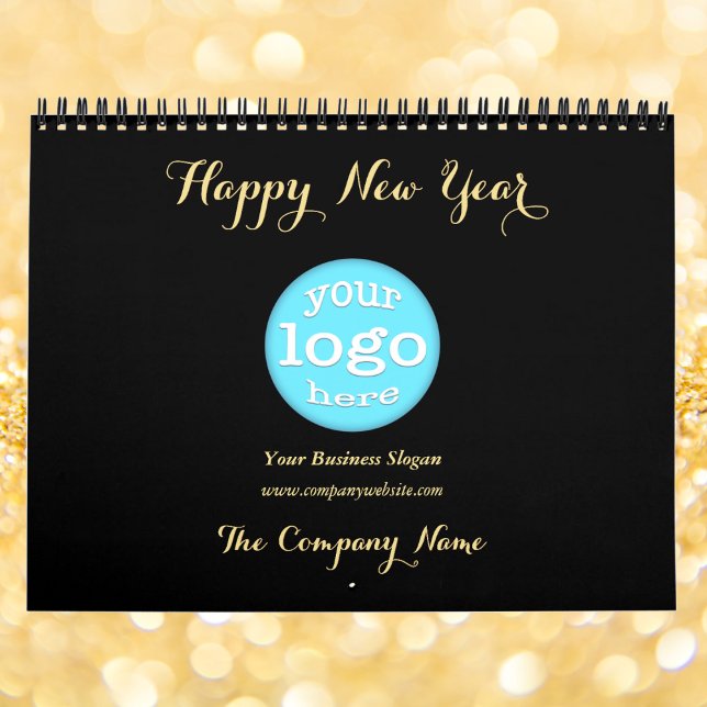 Anpassningsbar Business Company Logotyp Office 202 Kalender (Custom Business Company Logo Office 2023-24 Photo Calendar)