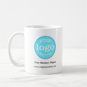 Anpassningsbar Business Company Logotyp Personal O Kaffemugg
