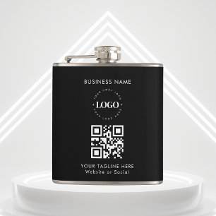 Anpassningsbar Business Company Logotyp QR Code &  Fickplunta