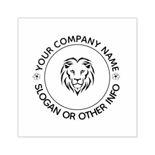 Anpassningsbar Business Company Rubber Frimärke Stämpel