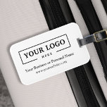 Anpassningsbar Business Corporate Company Logotyp  Bagagebricka<br><div class="desc">Skapa din egen anpassningsbar bagagetapp med din egen logotyp och reklamtext. Finns med en affärskort-plats som gör det bekvämt att bara glida in i affärskortet. Anpassningsbarnas bagagemärke för logotyp gör användbara och lätta företagsgåvor till anställda som reser ofta eller till kunder som säljfrämjande eller kommersiella utställningar. Du kan enkelt ändra...</div>