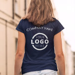 Anpassningsbar Business Corporate Logotyp Employee T Shirt<br><div class="desc">Befordra ditt företag på din t-shirt, vart du än går. Skapa din egen anpassningsbar märkt t-shirt med din egen logotyp. Utskriften kan placeras på framsidan, i fickan och baksidan. Genom att ta med sig säljfrämjande t-shirts med din logotyp på handelsevenemang och andra företagsevenemang kan du känna igen medlemmar i ditt...</div>