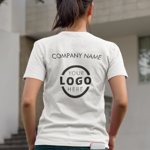 Anpassningsbar Business Corporate Logotyp Employee T Shirt