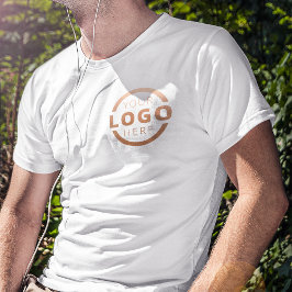 Anpassningsbar Business Corporate Logotyp Employee T Shirt