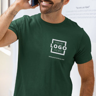 Anpassningsbar Business Corporate Logotyp Employee T Shirt