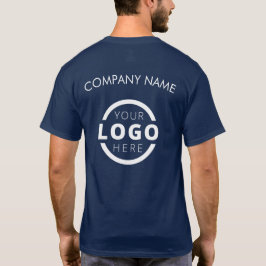 Anpassningsbar Business Corporate Logotyp Employee T Shirt