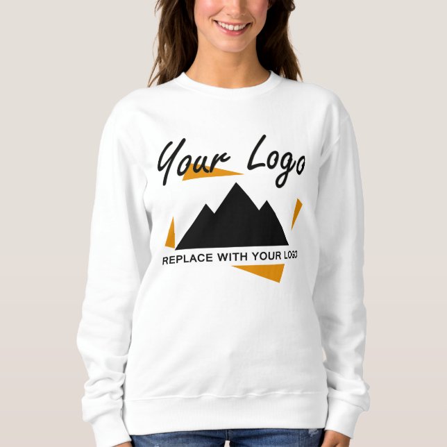 Anpassningsbar Business Design Add Your Company Lo T Shirt (Framsida)