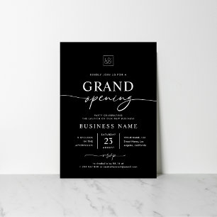 Anpassningsbar Business Grand Open Minimalist Part Inbjudningar