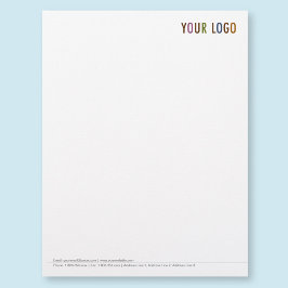 Anpassningsbar Business Letterhead Stationery med  Brevhuvud