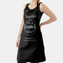 Anpassningsbar Business Logotyp Apron | Modern min
