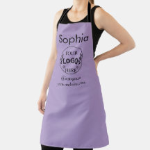 Anpassningsbar Business Logotyp Apron | Modern min