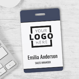 Anpassningsbar Business Logotyp Basic Barcode Empl