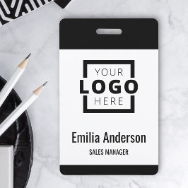 Anpassningsbar Business Logotyp Basic Barcode Empl