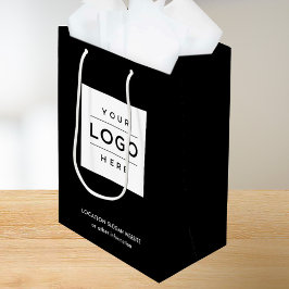 Anpassningsbar Business Logotyp Black Branded