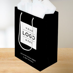 Anpassningsbar Business Logotyp Black Branded