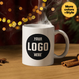 Anpassningsbar Business Logotyp Branded Coffee Mug Jumbo Mugg