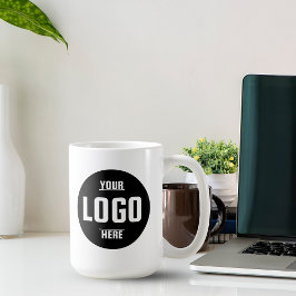 Anpassningsbar Business Logotyp Branded Coffee Mug Kaffemugg