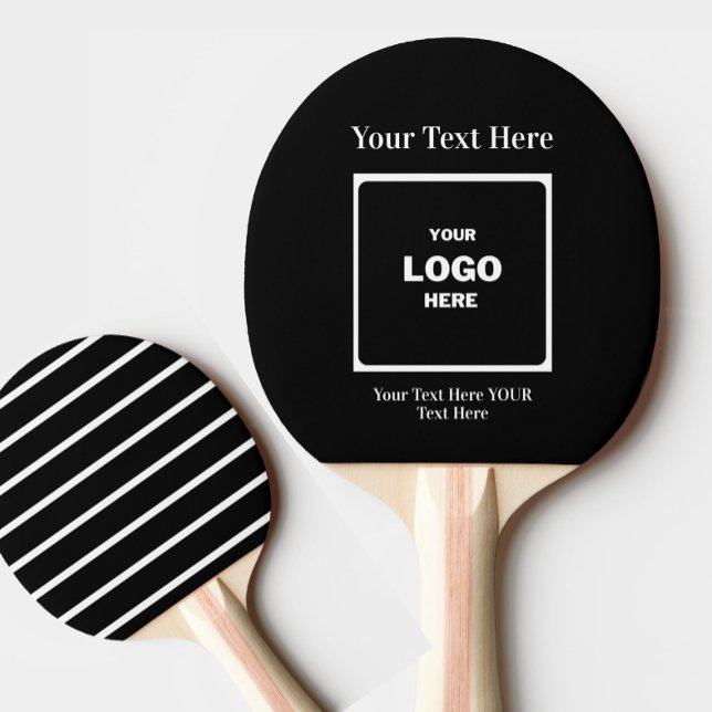 Anpassningsbar Business Logotyp Branded Profession Pingisracket (Skapare uppladdad)