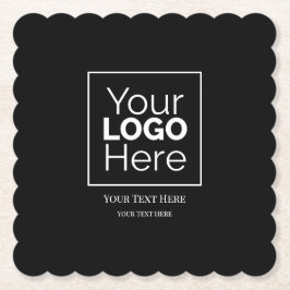 Anpassningsbar Business Logotyp Branded Profession Underlägg Papper