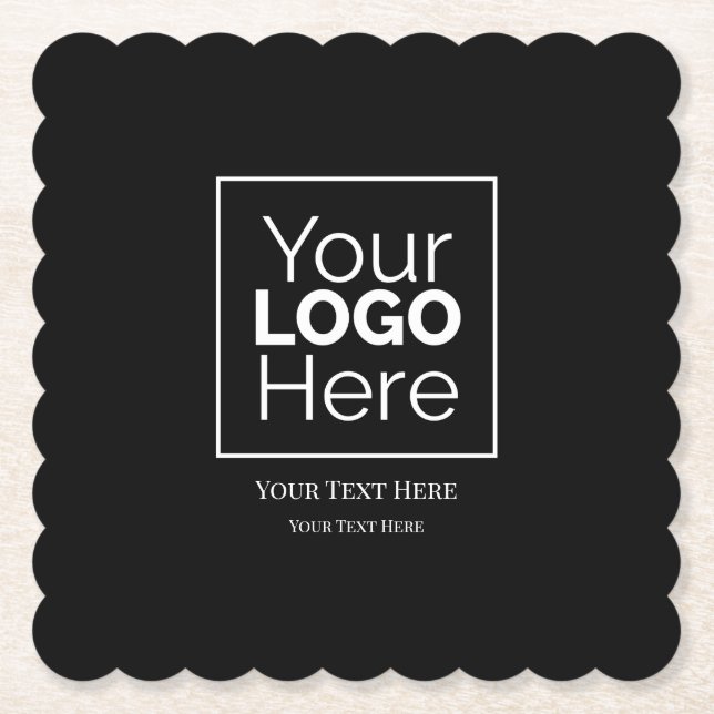 Anpassningsbar Business Logotyp Branded Profession Underlägg Papper (Framsida)