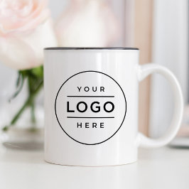 Anpassningsbar Business Logotyp Branded Två-Tonad Mugg