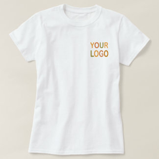 Anpassningsbar Business Logotyp Branding T-Shirt