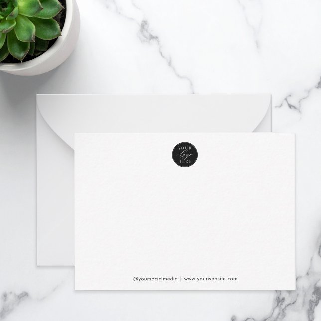 Anpassningsbar Business Logotyp Company Anteckningskort (Skapare uppladdad)