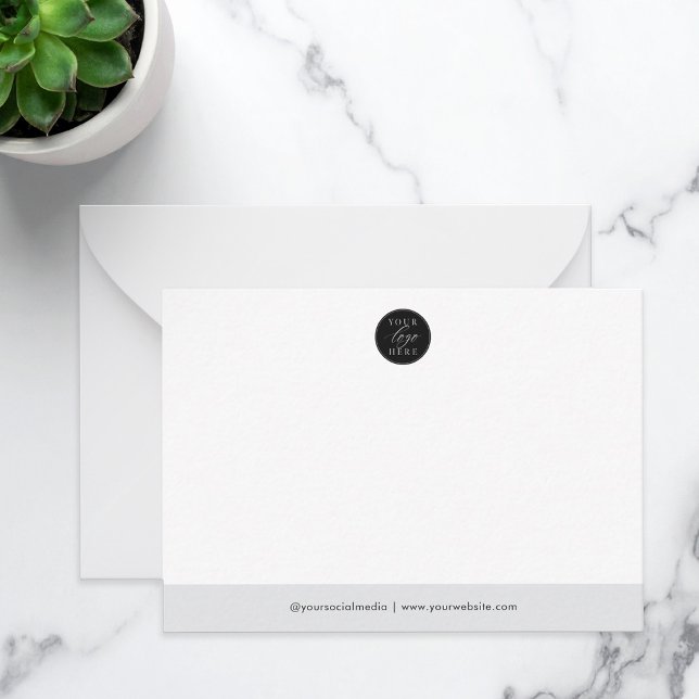 Anpassningsbar Business Logotyp Company Anteckningskort (Skapare uppladdad)