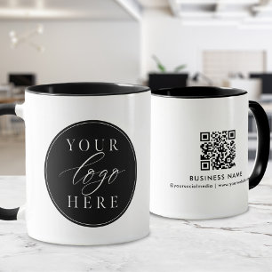Anpassningsbar Business Logotyp Company Branded Mugg