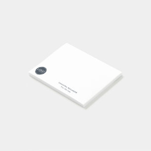 Anpassningsbar Business Logotyp Company Employee Post-it Block