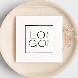 Anpassningsbar Business Logotyp Company Event Mini Pappersservett