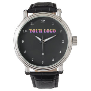 Anpassningsbar Business Logotyp Company Personlig Armbandsur
