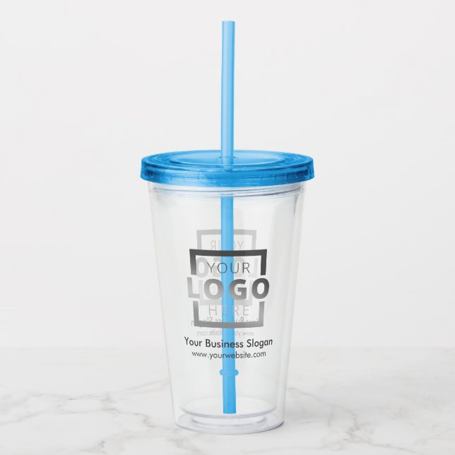 Anpassningsbar Business Logotyp Company Promotive  Take Away Mugg (Framsida)