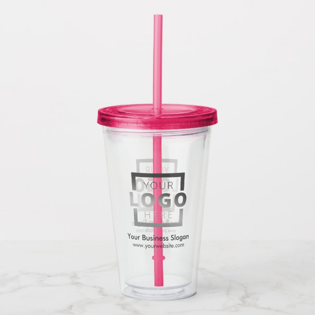 Anpassningsbar Business Logotyp Company Promotive  Take Away Mugg (Framsida)