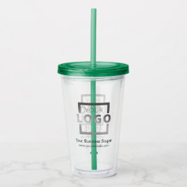 Anpassningsbar Business Logotyp Company Promotive Take Away Mugg