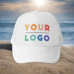 Anpassningsbar Business Logotyp Company White Keps<br><div class="desc">Anpassningsbar Business Logotyp Company White Truckerkeps</div>