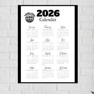 Anpassningsbar Business Logotyp Corporate 2026 Cal