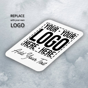 Anpassningsbar Business Logotyp Corporate Company Magnet