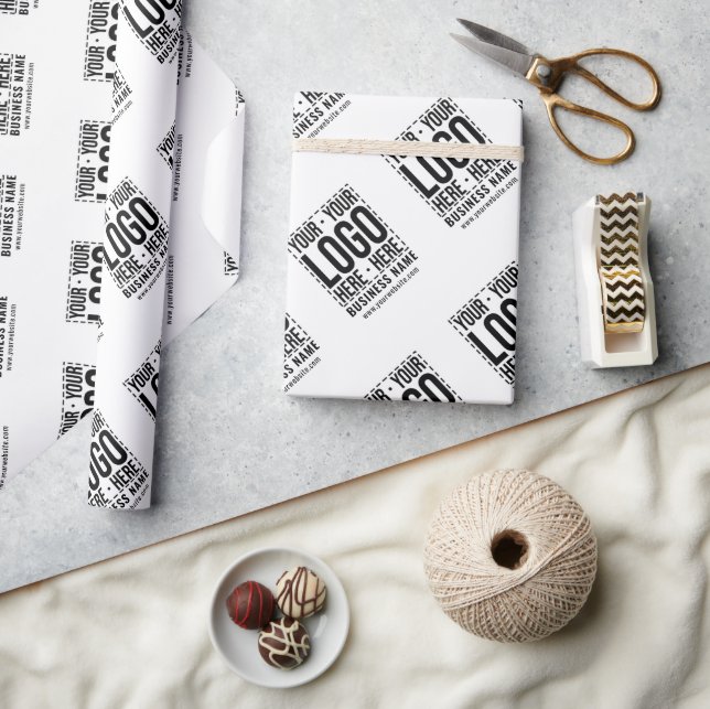 Anpassningsbar Business Logotyp Corporate Company  Presentpapper (Hantverk)