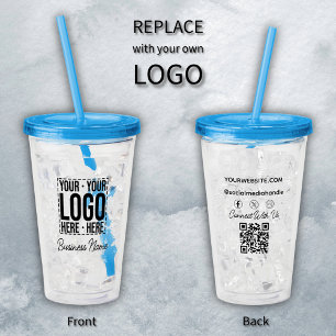 Anpassningsbar Business Logotyp Corporate Company Take Away Mugg